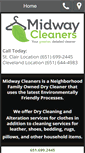 Mobile Screenshot of midwaycleaners.net